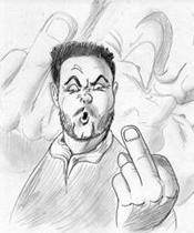 Dig this stubble, beeyotch!
